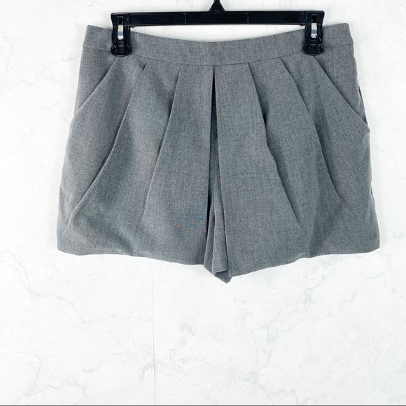 [F21] Gray High Waisted Skort